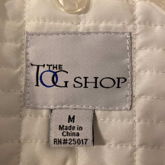 The TOG Shop Quilted Jacket color blue excellent condition size M - Picture 4 of 16